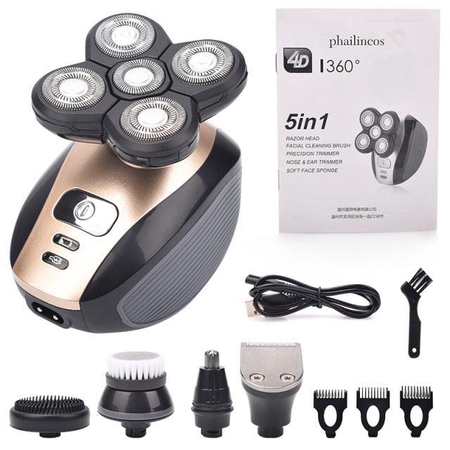 Phailincos 4D 5 In 1 360° Electric Shaver - Viva Timepiece -  - 