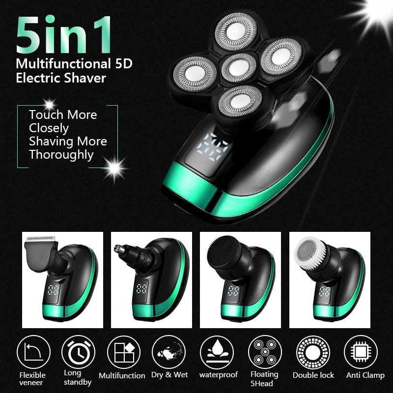 Phailincos 4D 5 In 1 360° Electric Shaver - Viva Timepiece -  - 