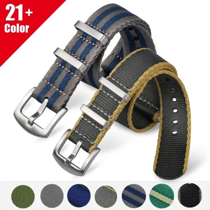 Premium Soft Nylon Universal 007 Replacement Watch Band - Viva Timepiece -  - 