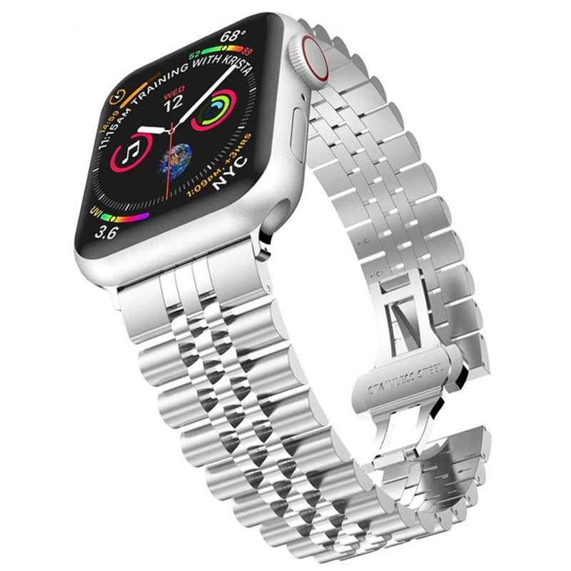 RLX Jubilee Bracelet Stainless Steel Apple Watch Bands - Viva Timepiece -  - 