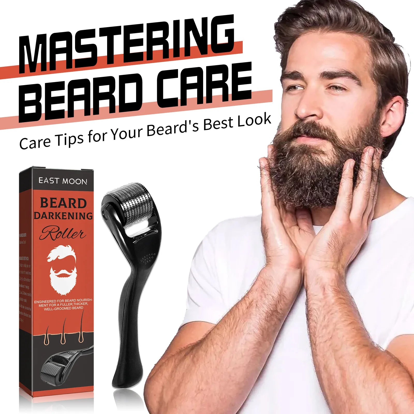 Eelhoe Beard Darkening Roller Strong Fibrous Roots EELHOE    - 