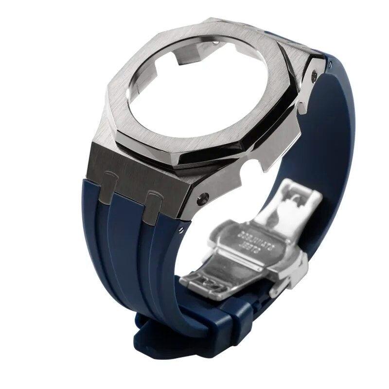 Casio G-Shock Gen 5 Casioak Metal Mod Kit For GM-2100 Viva Timepiece Grey blue GM-2100  - 1005005683233657-Grey blue-GM-2100-China