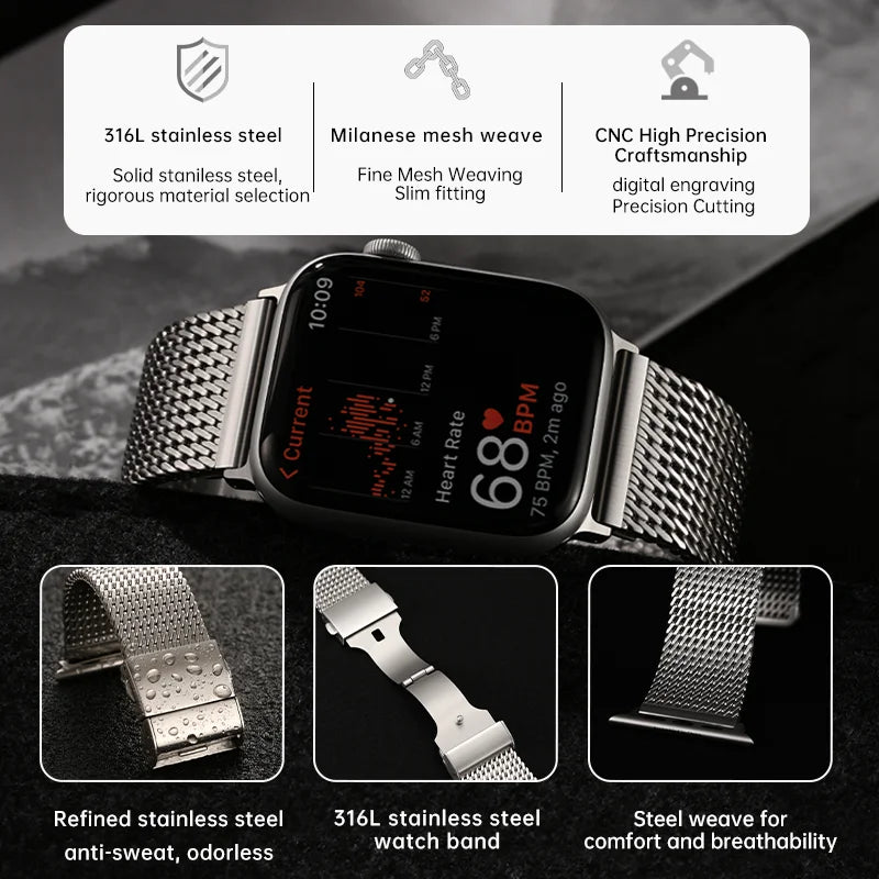  1005006125142155-Brushed silver-49mm Ultra, 1005006125142155-Brushed silver-41mm 40mm AppleWatch, 1005006125142155-Brushed silver-45mm 44mm AppleWatch 