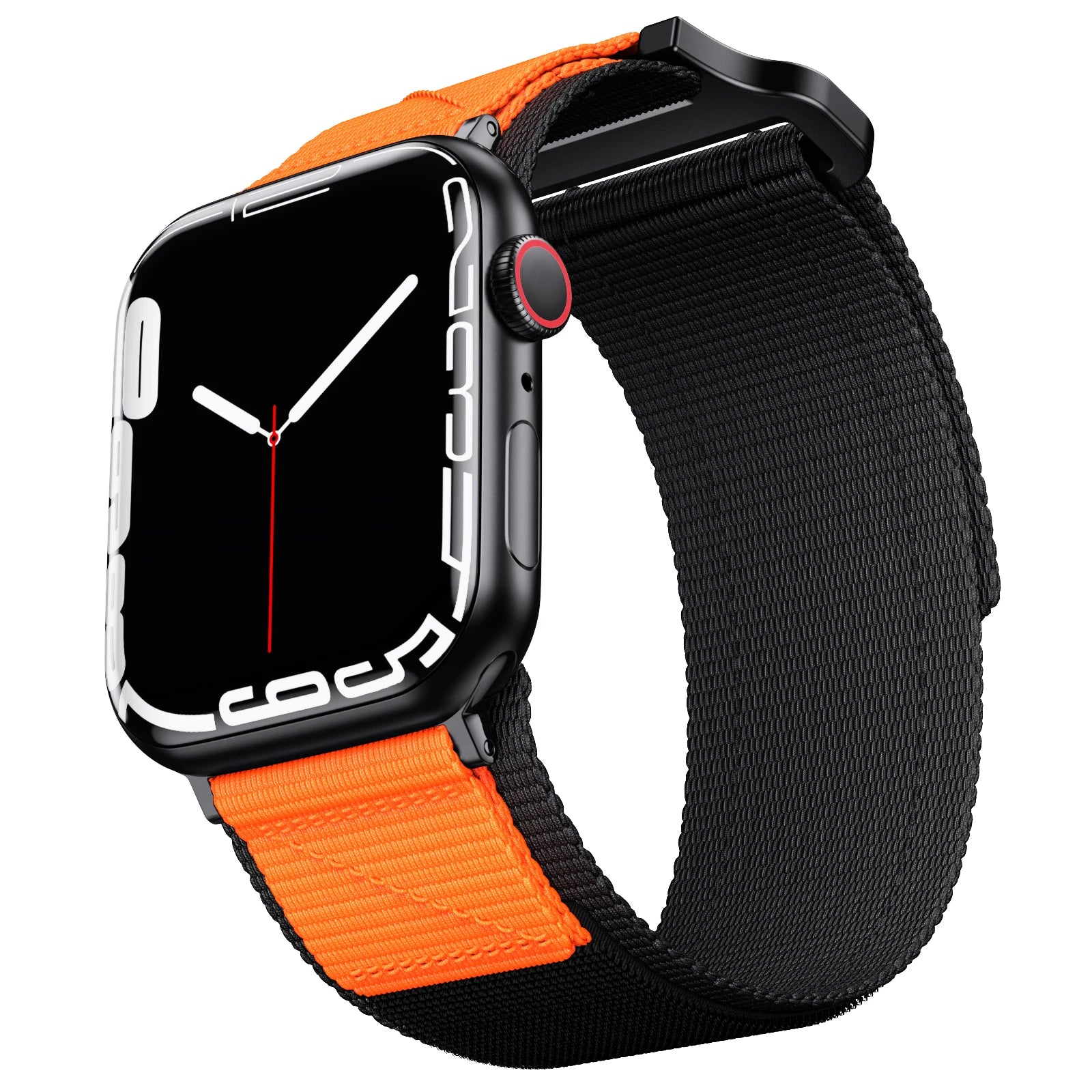 RUN Canvas Sports Strap Nylon Loop Band For Apple Watch