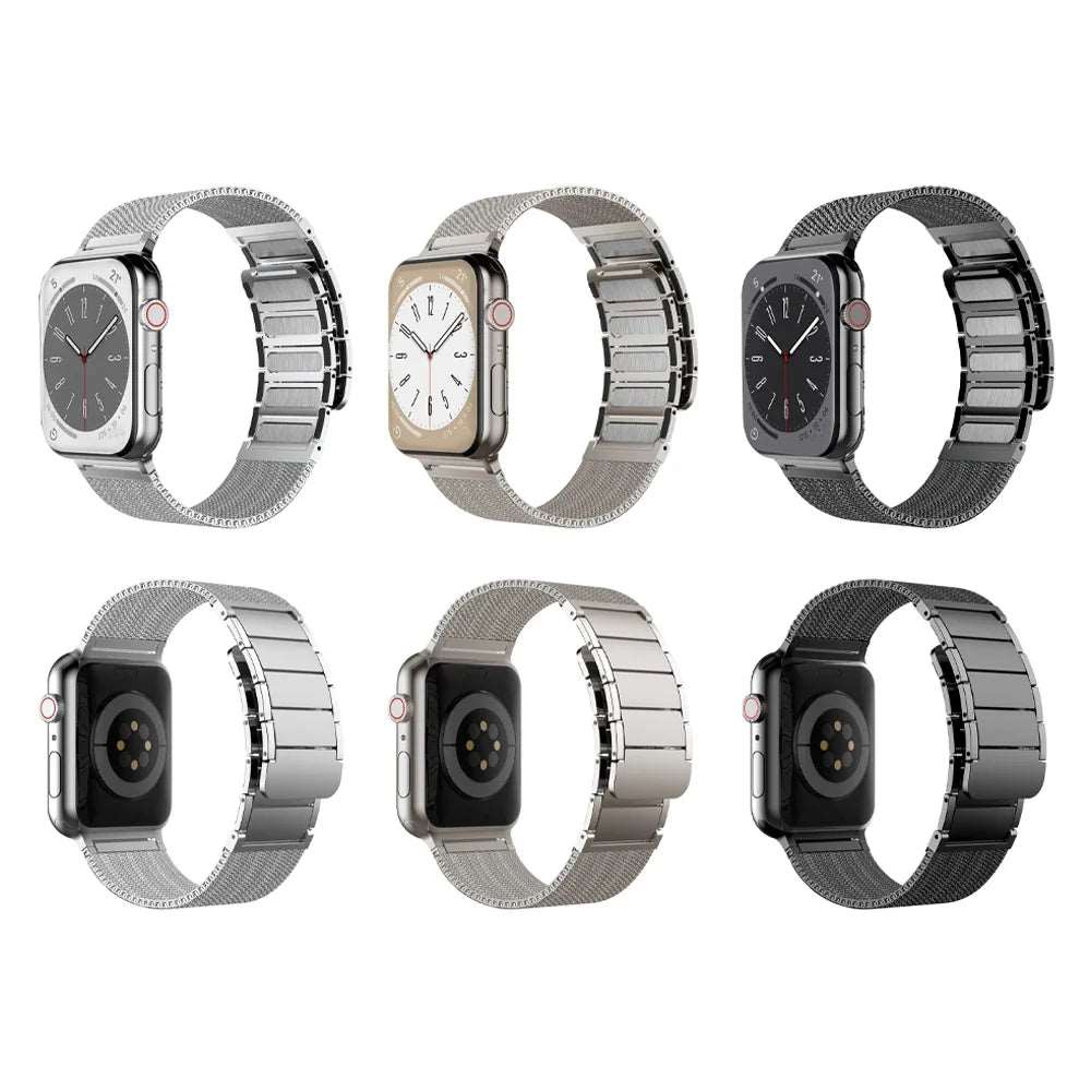 Magnetic Milanese Loop Band for Apple Watch (38mm-49mm) - Viva Timepiece | Viva Timepiece