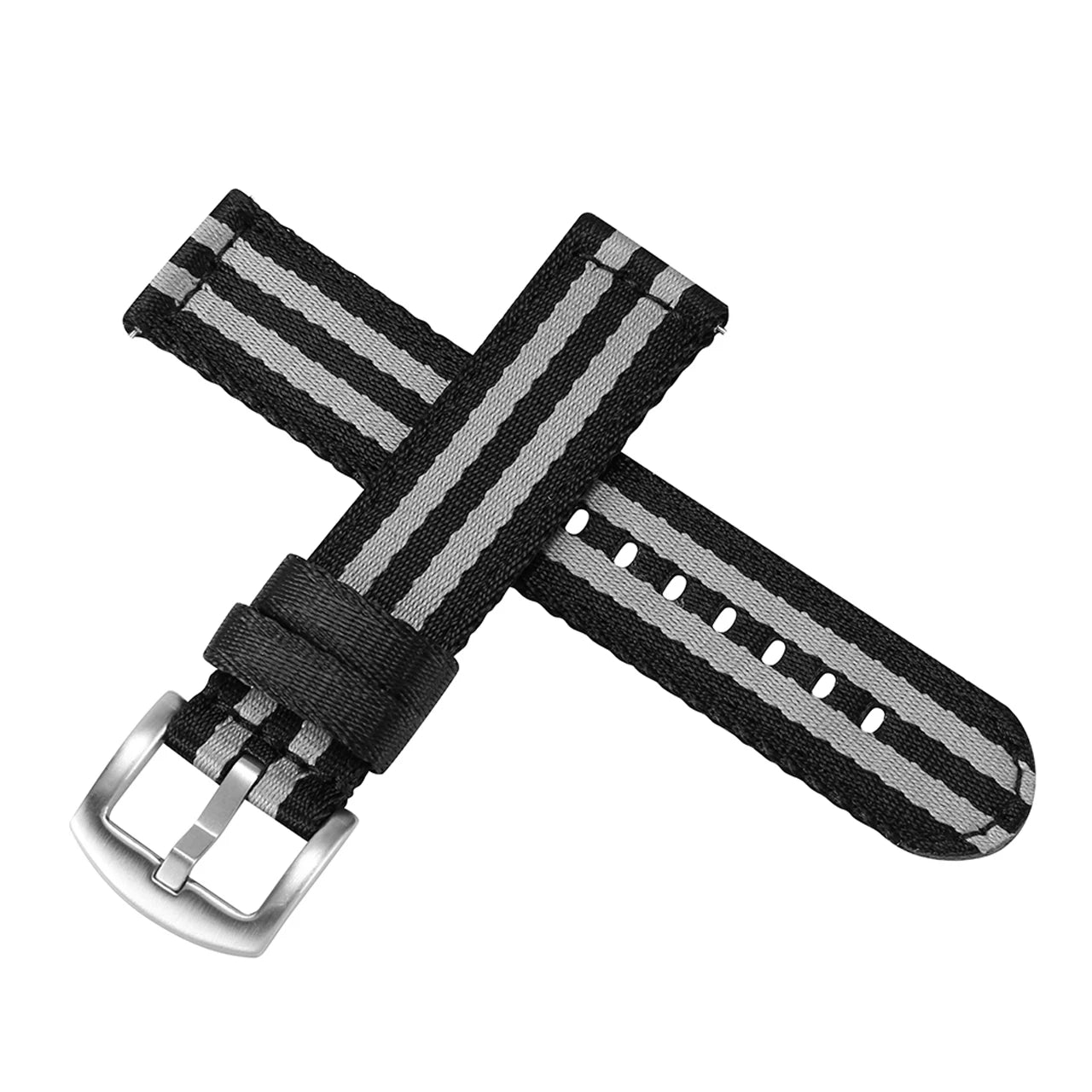 Premium Smooth Nylon Strap Quick Release Replacement Watch Bands Viva Timepiece    - 