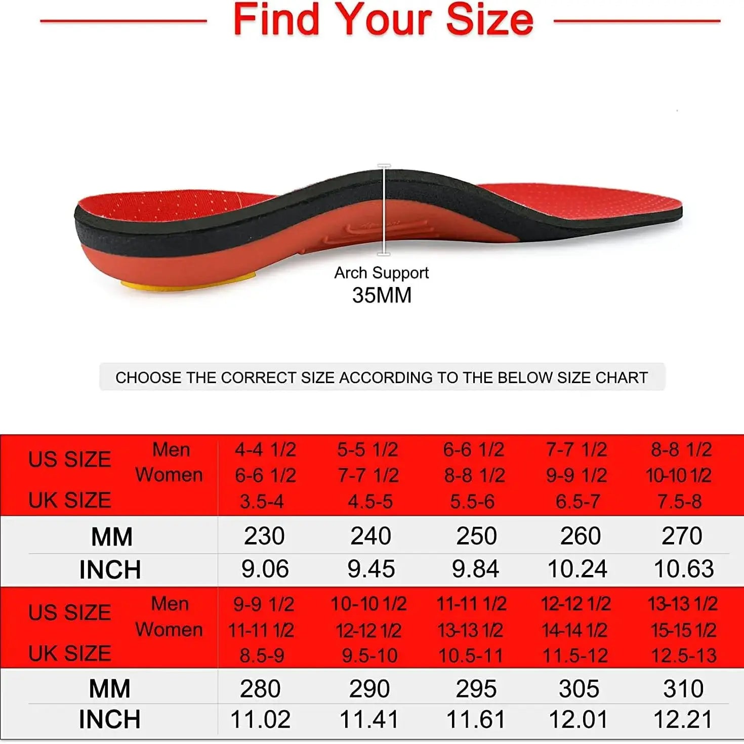 Arch Heavy Support Plantar Sport Orthopedic Insert Insole Viva Timepiece    - 