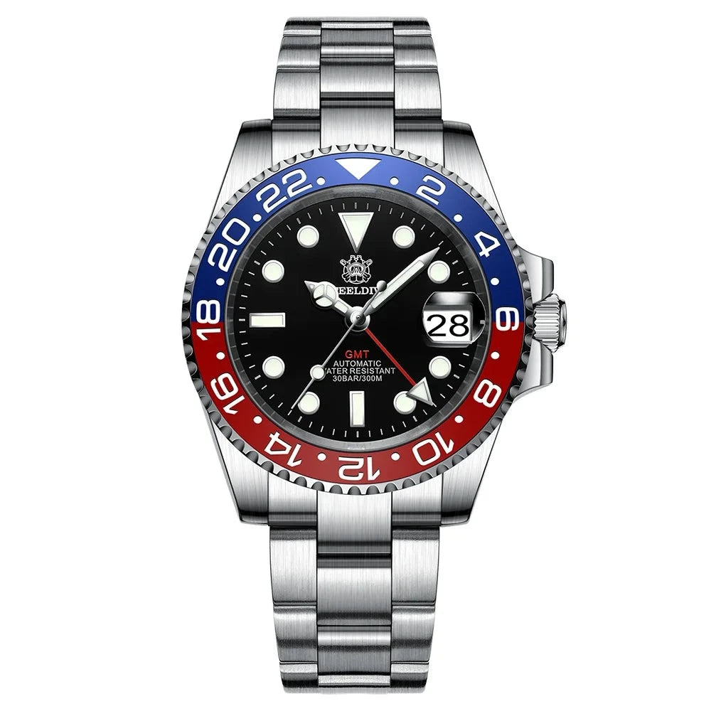 Steeldive GMT Master II Ceramic Full Lume Homage Watches STEELDIVE    - 