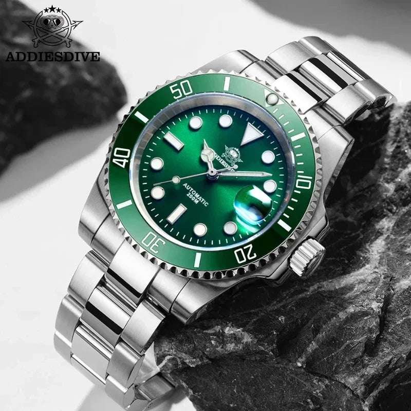 Addiesdive Submariner Homage Watches 200m Diving Super Luminous - Addiesdive | Viva Timepiece