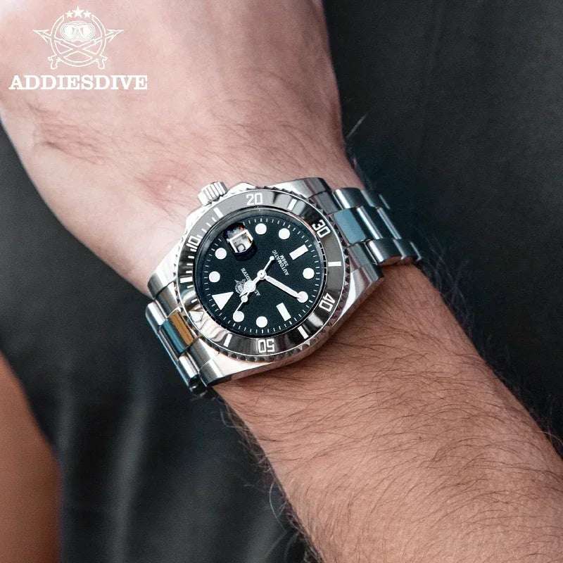 Addiesdive Submariner Homage Watches 200m Diving Super Luminous - Addiesdive | Viva Timepiece