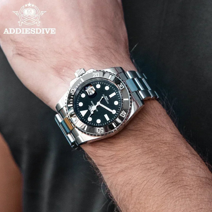 Addiesdive Submariner Homage Watches 200m Diving Super Luminous Watches - Addiesdive