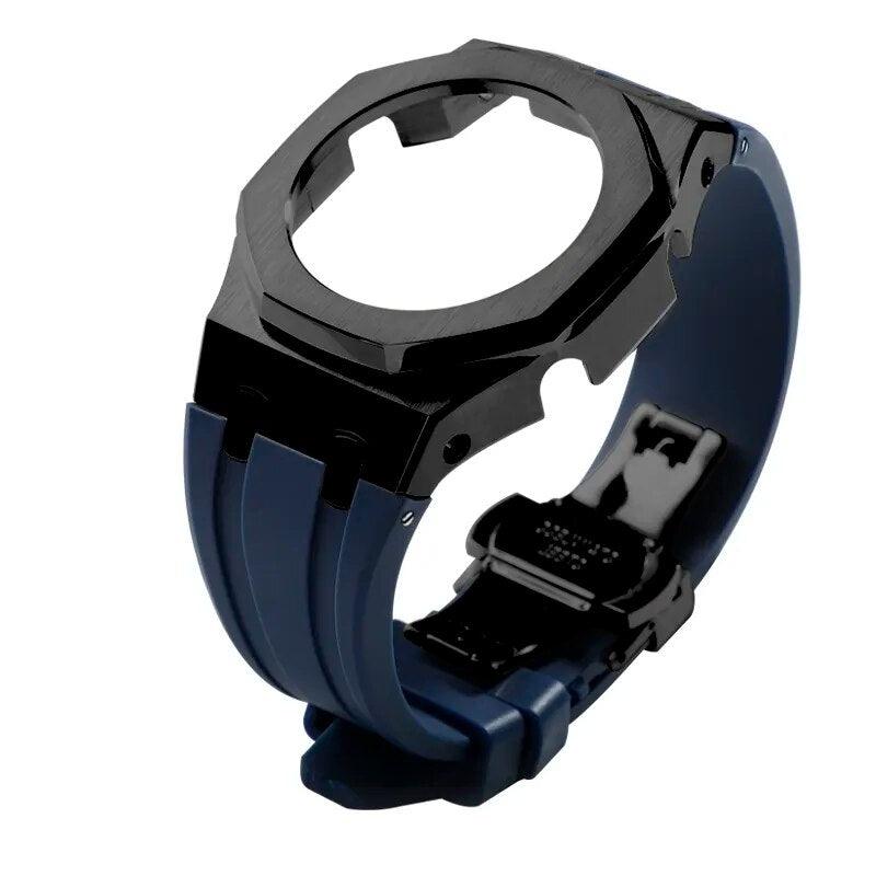 Casio G-Shock Gen 5 Casioak Metal Mod Kit For GM-2100 Viva Timepiece Black blue GM-2100  - 1005005683233657-Black blue-GM-2100-China