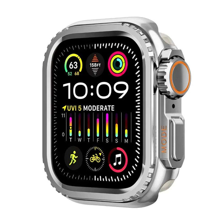 Rugged Metal Cover for Apple Watch 10 & Ultra Series Protective Stylish Case Watch Accessories - Viva Timepiece