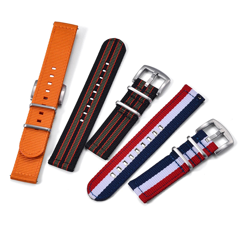 High-Quality Quick Release Nylon Replacement Watch Strap Bracelet