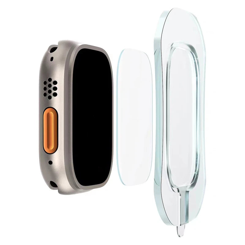 Easy HD Tempered Glass Film For Apple Watch Ultra Viva Timepiece    - 