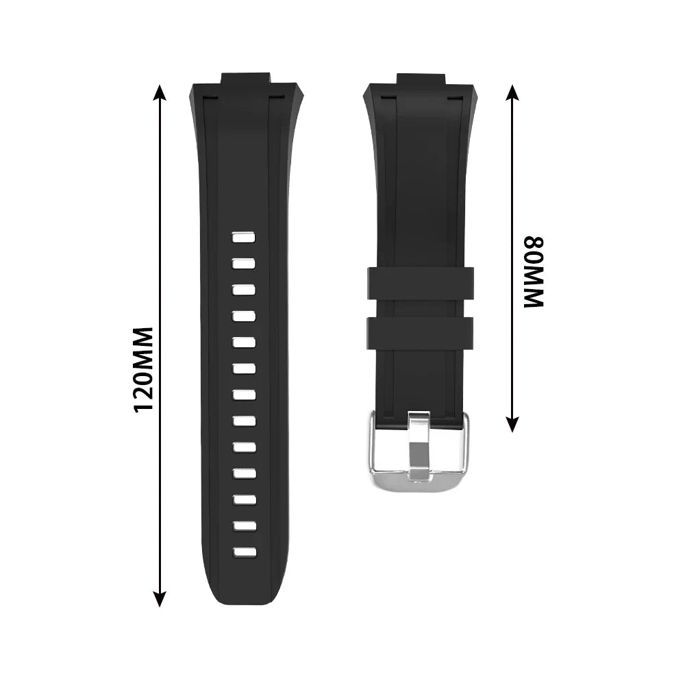 Replacement Rubber Strap Band For Submariner Apple watch Mod Kit Set - VivaStraps | Viva Timepiece