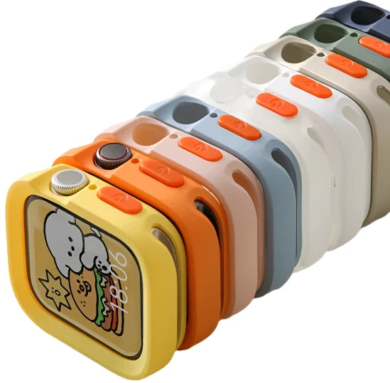 Candy Cover Bumper Soft Silicone Case For Apple Watch