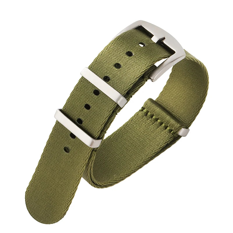 Premium Soft Nylon Universal 007 Replacement Watch Band Viva Timepiece A2.Army green 22mm  - 1005002460521364-A2.Army green-22mm