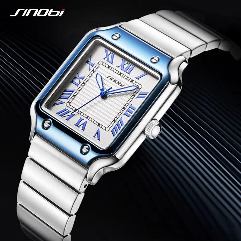 SINOBI Casual Men's Quartz Business Square Watches - Viva Timepiece -  - 