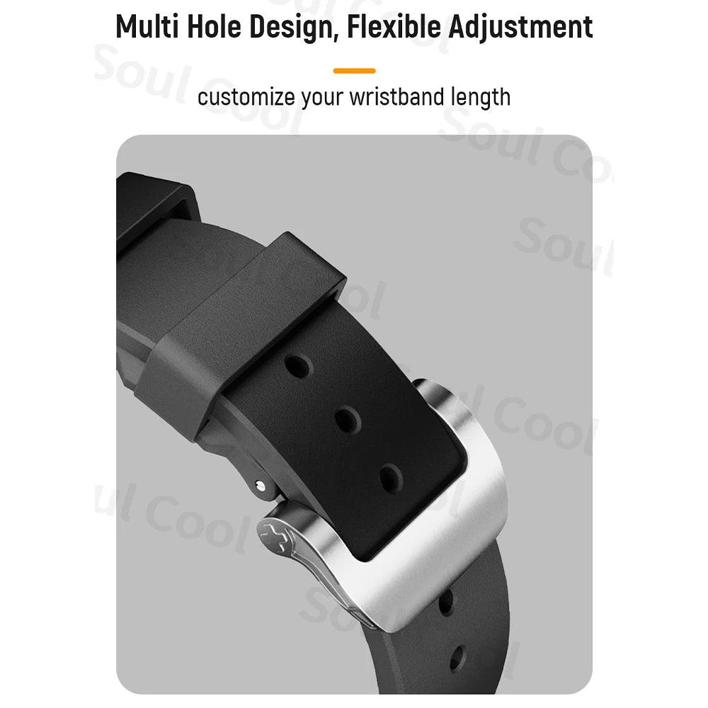 Premium Soft Silicone Strap Bands for Apple Watch - Viva Timepiece