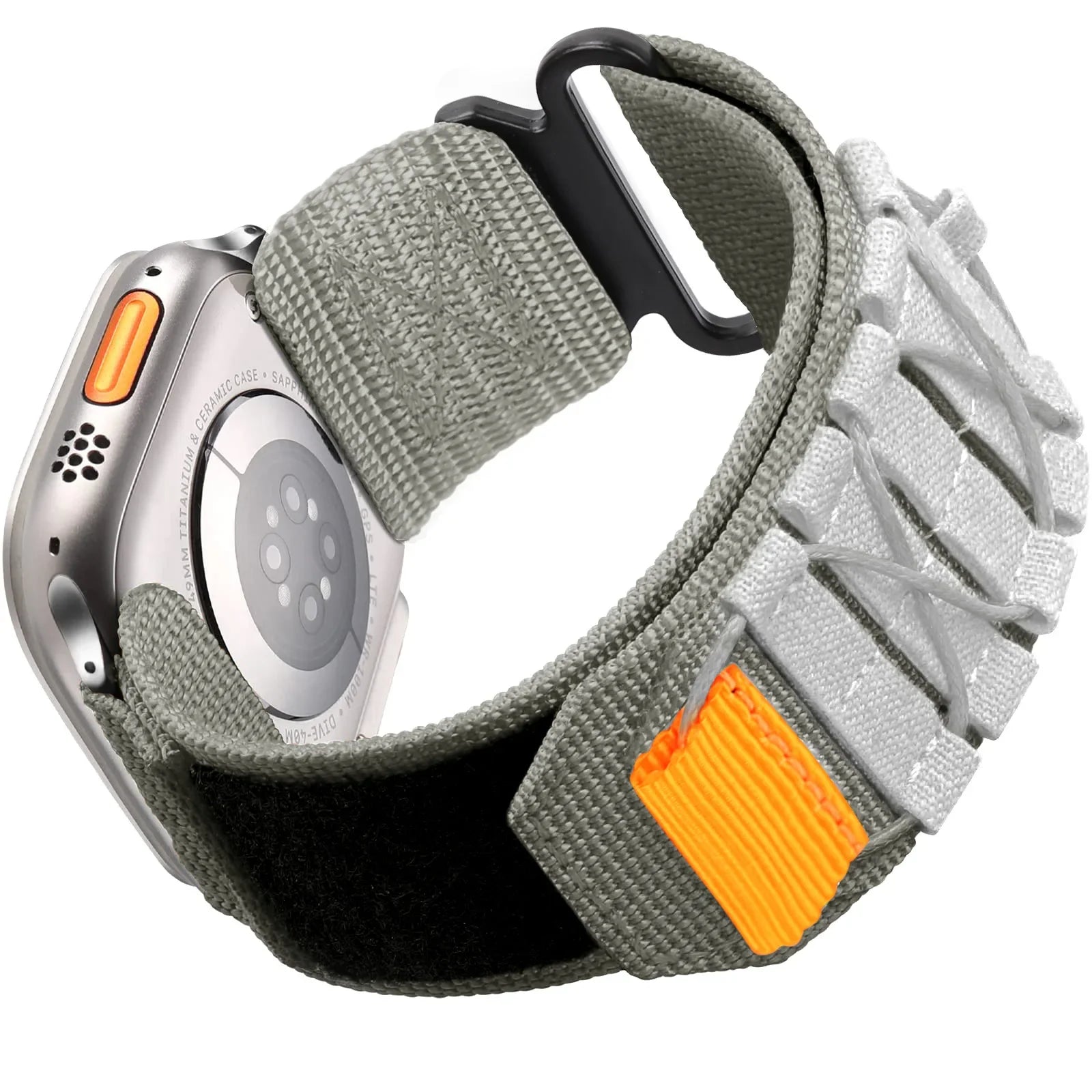 Tactical Alpine Loop Sport Bracelet Universal Apple Watch Band Viva Timepiece Gray 42mm and 44mm  - 1005006485810825-Gray-42mm and 44mm