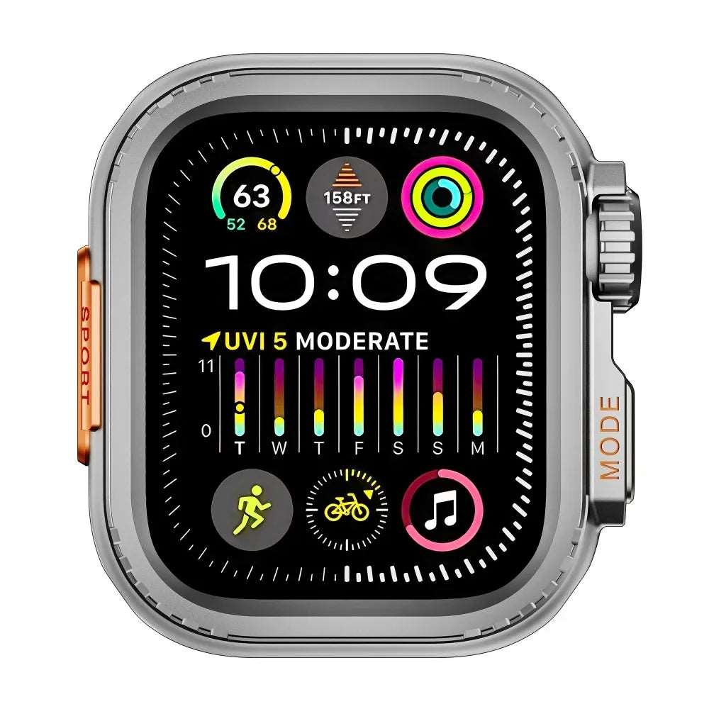 Rugged Metal Cover for Apple Watch 10 & Ultra Series Protective Stylish Case - Viva Timepiece | Viva Timepiece