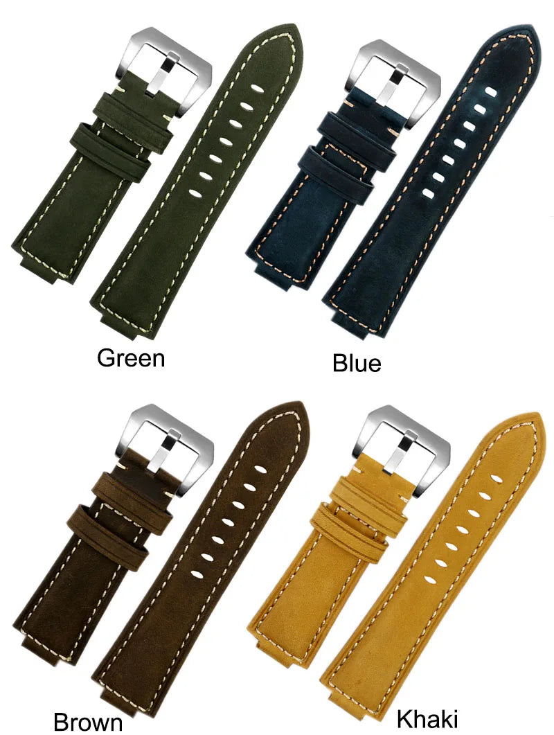 Retrofit Frosted Leather Watch Band for G-SHOCK Series Viva Timepiece    - 