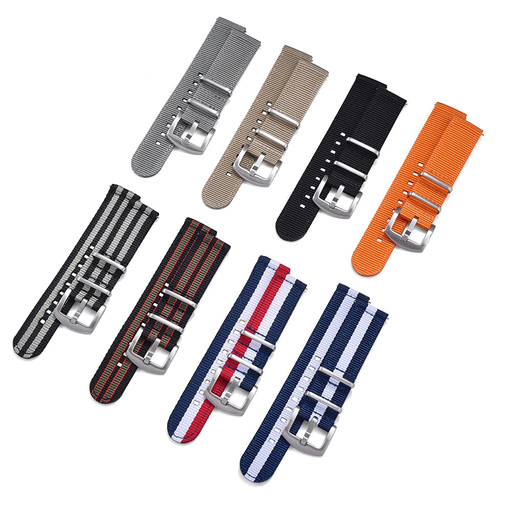 High-Quality Quick Release Nylon Replacement Watch Strap Bracelet