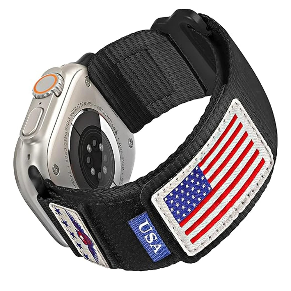 US Army Nylon Alpine Sport Strap Apple Watch Bands