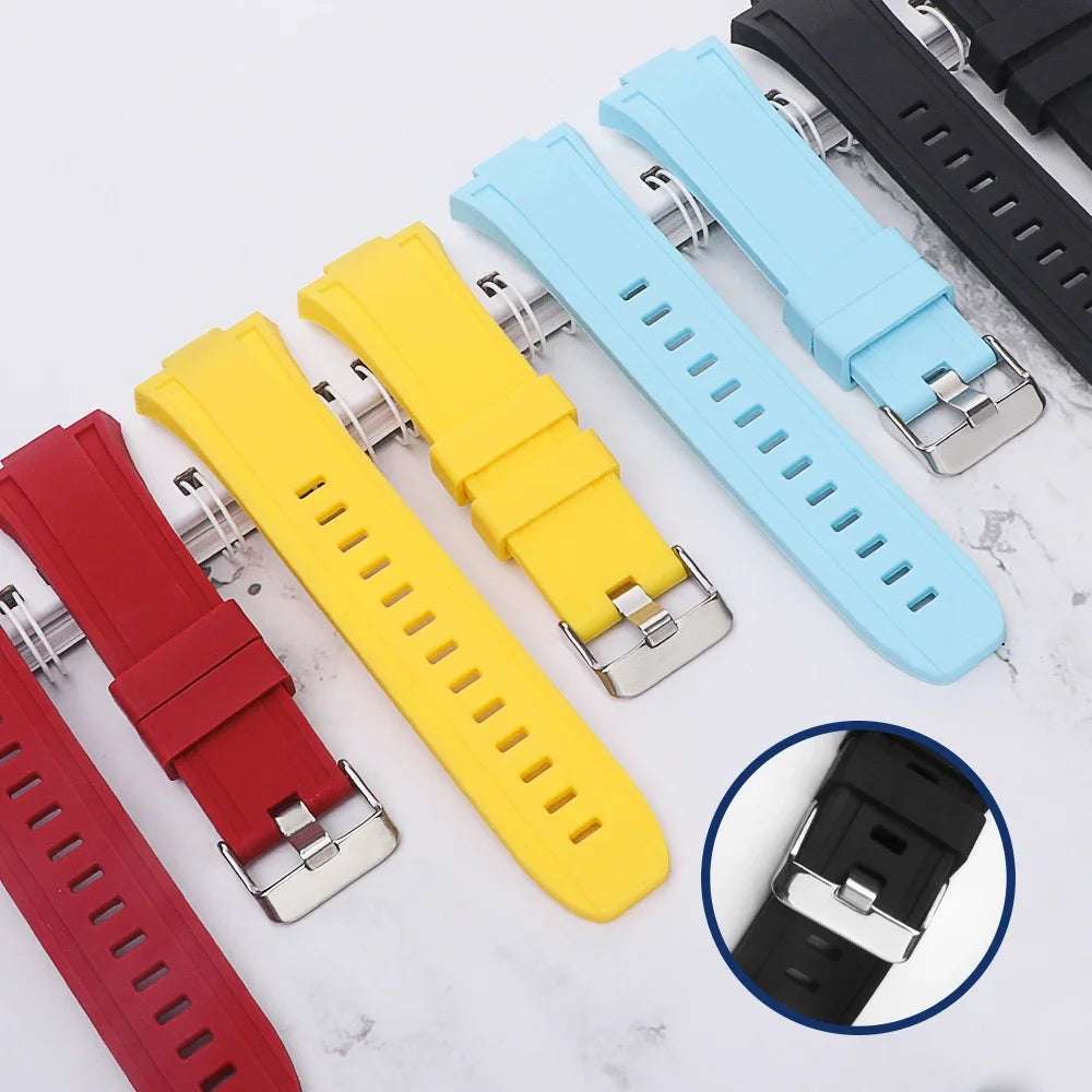 Replacement Rubber Strap Band For Submariner Apple watch Mod Kit Set - VivaStraps | Viva Timepiece