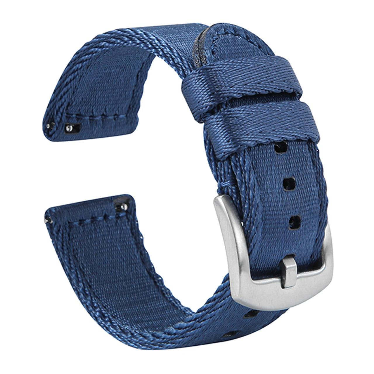 Premium Smooth Nylon Strap Quick Release Replacement Watch Bands Viva Timepiece blue 1 20mm  - 1005004829057073-blue 1-20mm