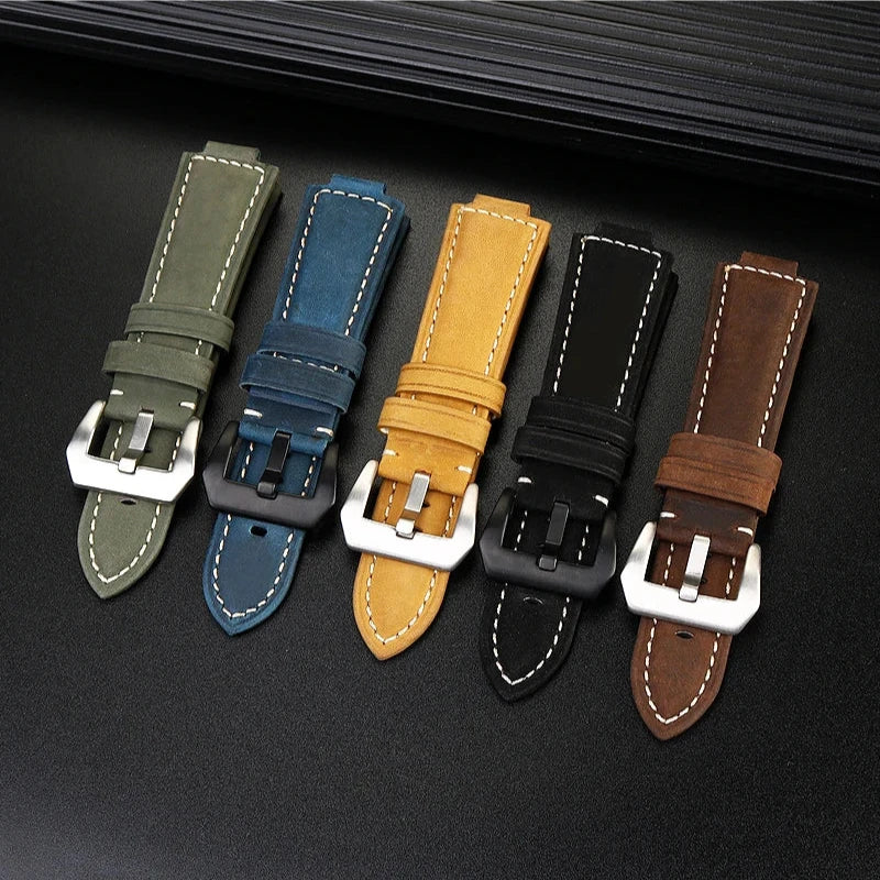 Retrofit Frosted Leather Watch Band for G-SHOCK Series Viva Timepiece    - 