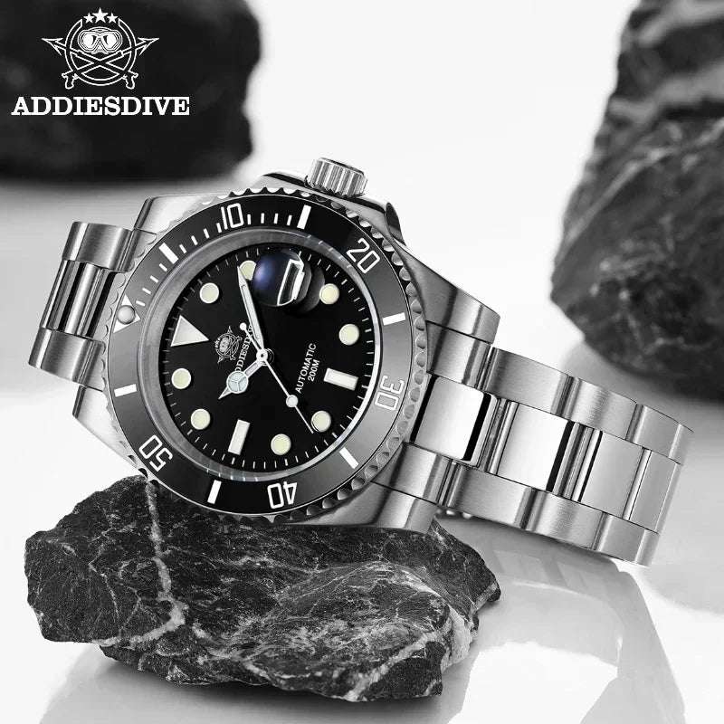 Addiesdive Submariner Homage Watches 200m Diving Super Luminous - Addiesdive | Viva Timepiece