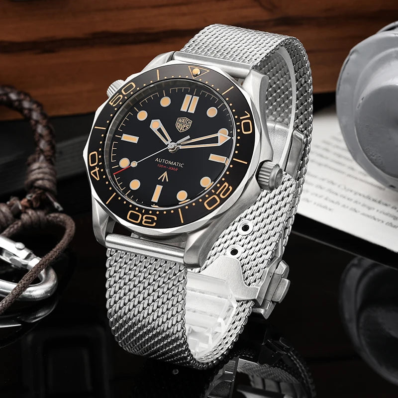 Watchdives 007 Seamaster Diver Automatic Homage Watches Watchdives    - 