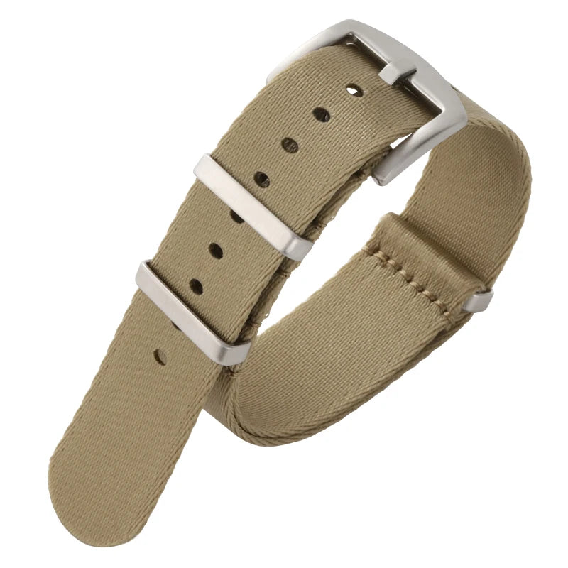 Premium Soft Nylon Universal 007 Replacement Watch Band Viva Timepiece A3.Khaki 22mm  - 1005002460521364-A3.Khaki-22mm