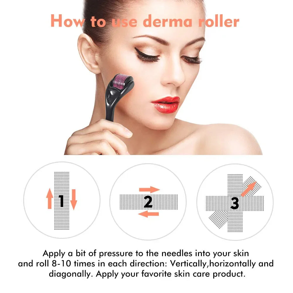 540 Microneedling Medical Grade Beard Derma Roller