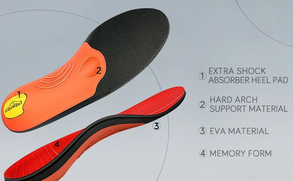 Arch Heavy Support Plantar Sport Orthopedic Insert Insole Viva Timepiece    - 