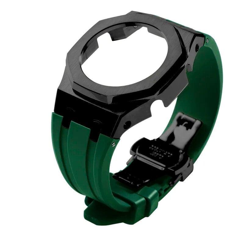 Casio G-Shock Gen 5 Casioak Metal Mod Kit For GM-2100 Viva Timepiece Black  green GM-2100  - 1005005683233657-Black  green-GM-2100-China