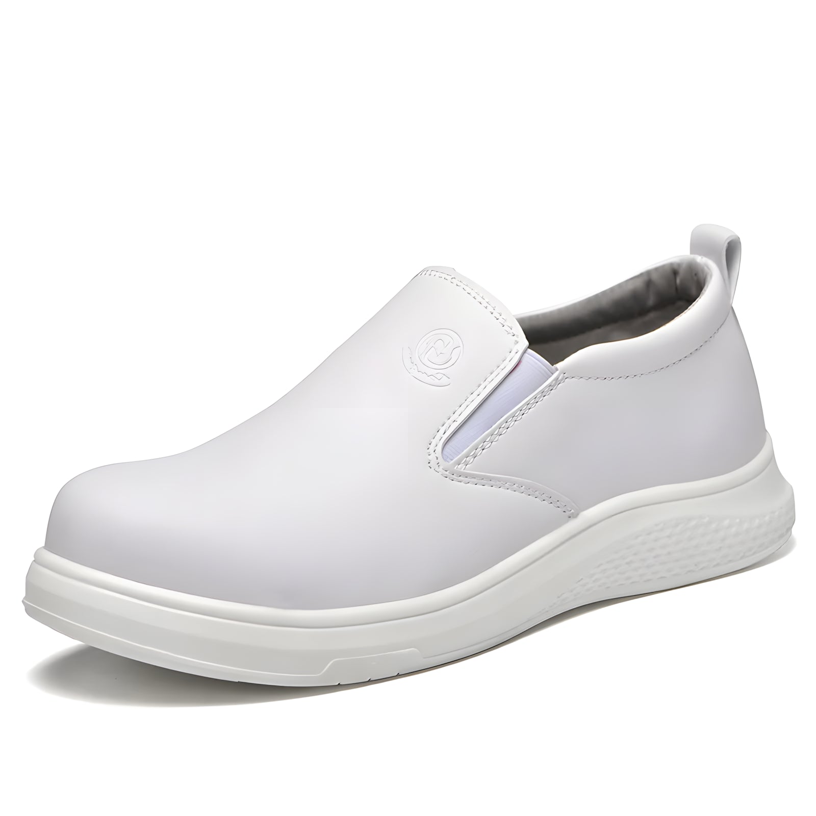 Yogi White Cushion Safety Steel Toe Shoes - Viva Timepiece | Viva Timepiece