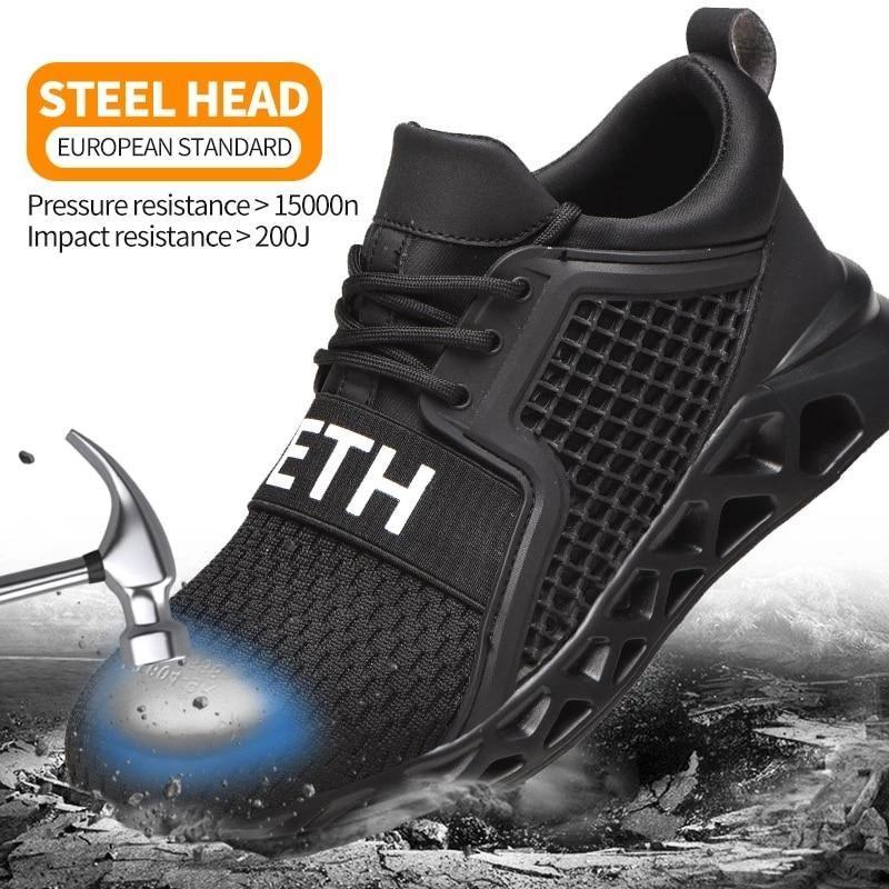 Seth Pro Cushion Safety Steel Toe Shoes - Viva Timepiece -  - 