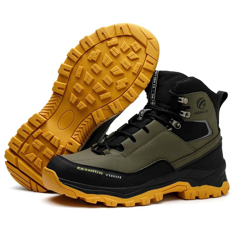 TCMB Tactical Combat Safety Steel Toe Shoes Hong-G green 38  - 1005006198329062-green-38