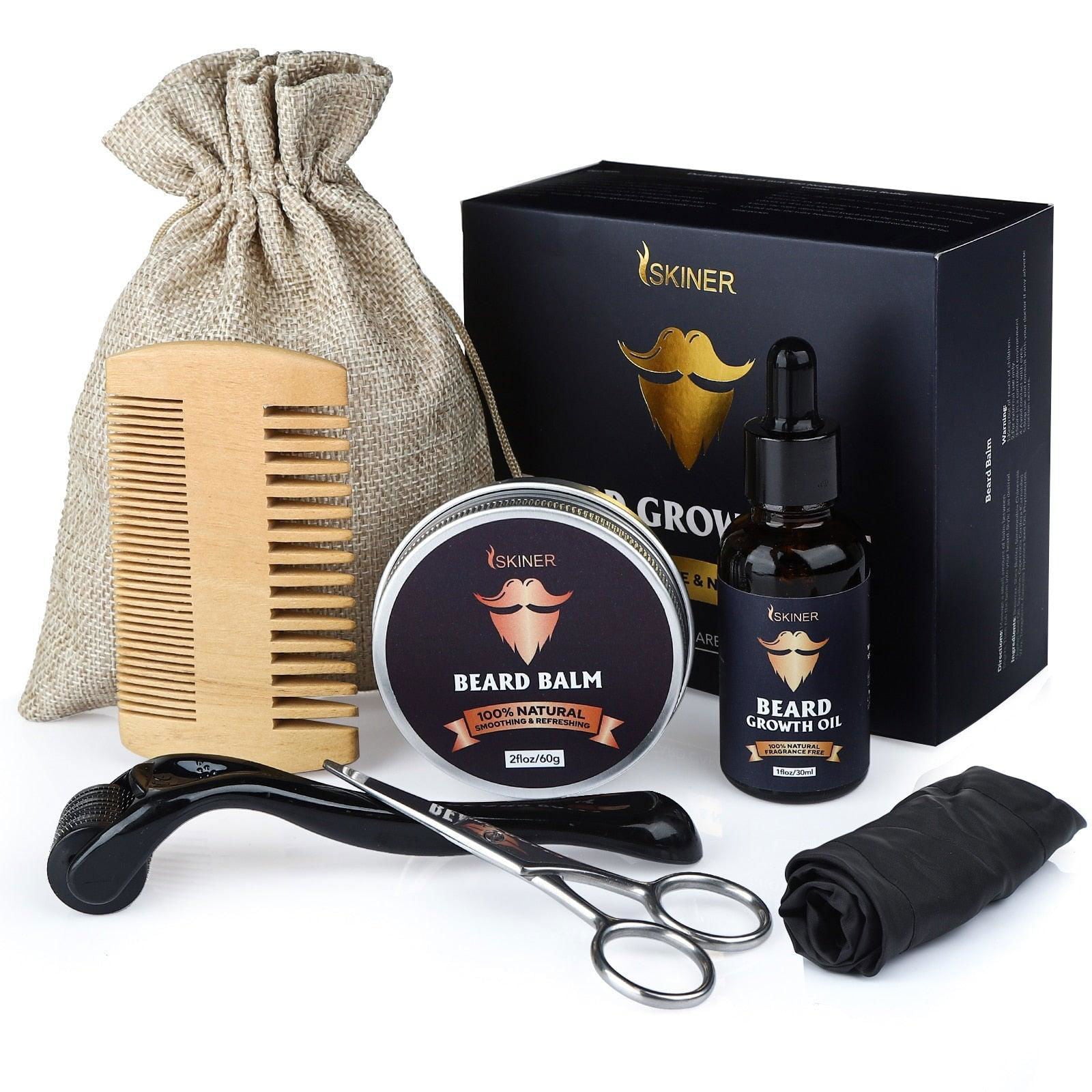 Skiner Beard Growth Kit Serum With Roller For Men - Viva Timepiece -  - 