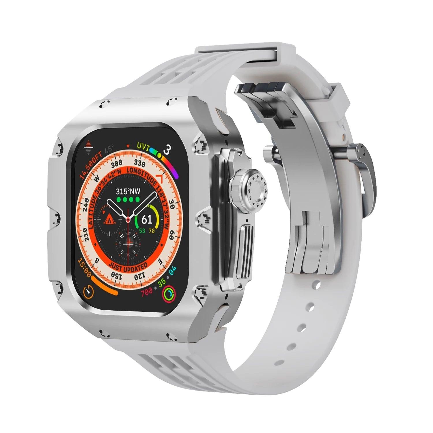 Titanium Alloy Cases Modification Kit For Apple Watch - Viva Timepiece -  - 