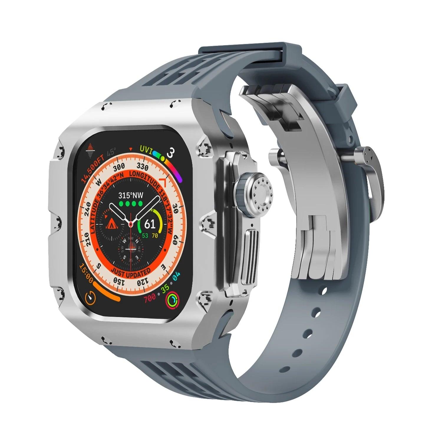 Titanium Alloy Cases Modification Kit For Apple Watch - Viva Timepiece -  - 