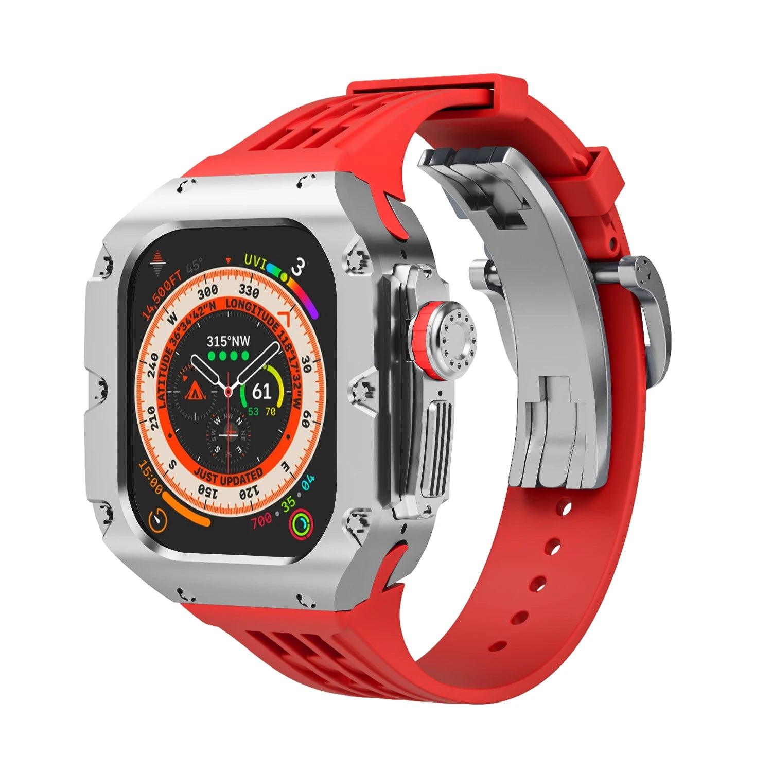 Titanium Alloy Cases Modification Kit For Apple Watch - Viva Timepiece -  - 