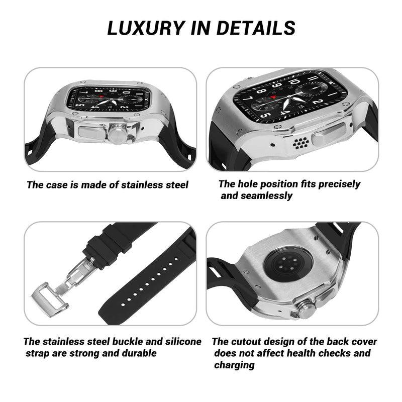 UC0749S Stainless Steel Case Modification Kit for Apple Watch Ultra - Viva Timepiece -  - 