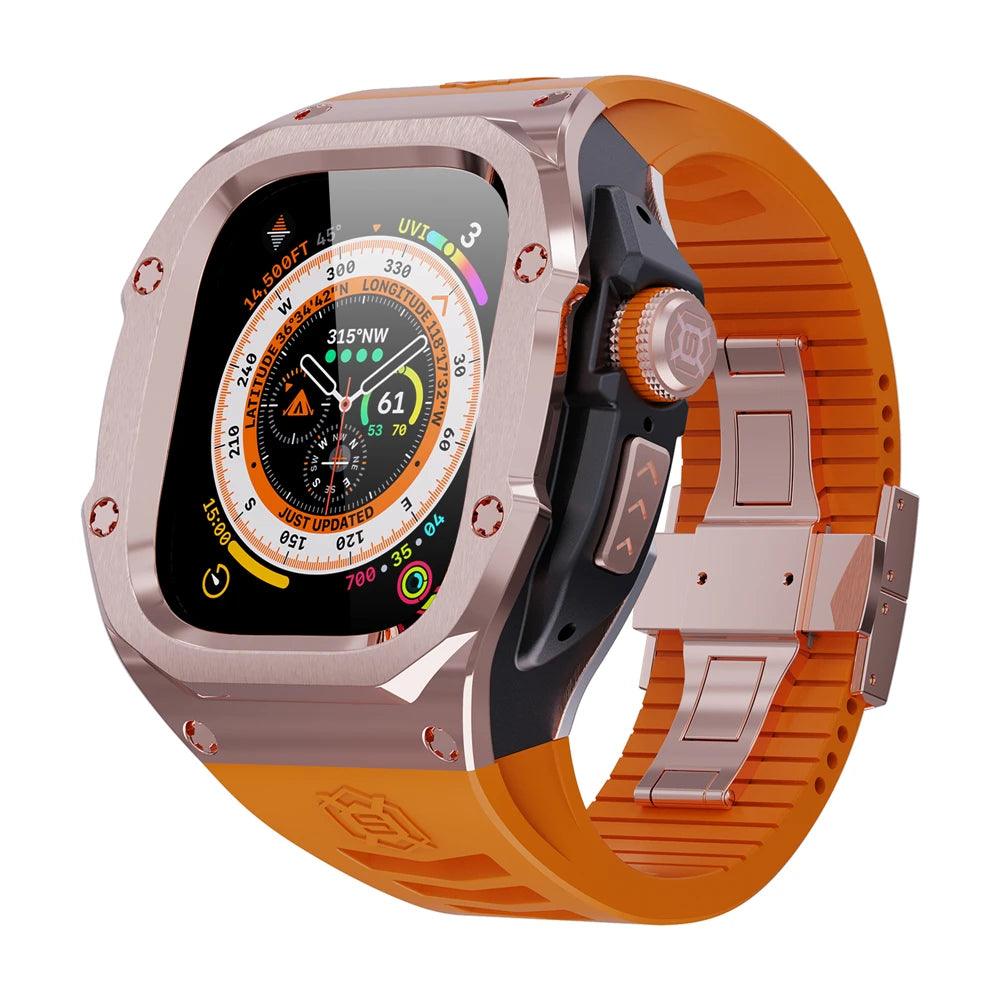 UltraShield Stainless Steel Luxury Cases for Apple Watch Ultra Series - Viva Timepiece -  - 