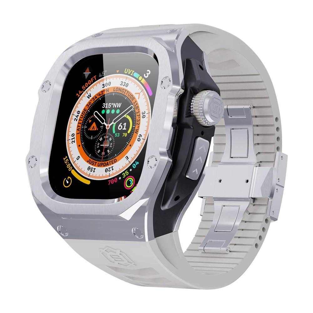 UltraShield Stainless Steel Luxury Cases for Apple Watch Ultra Series - Viva Timepiece -  - 