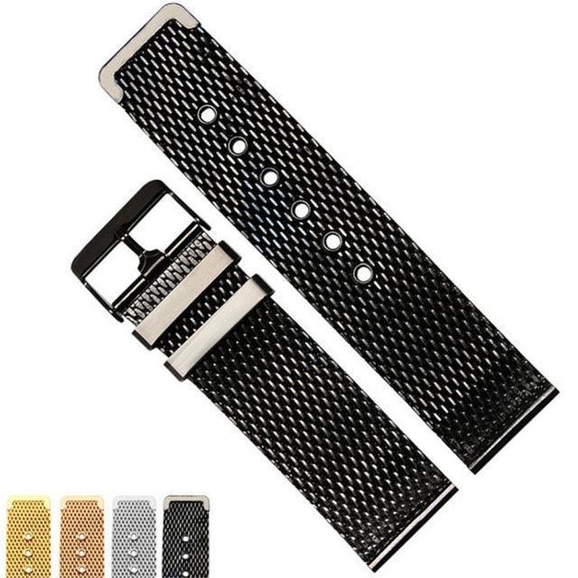 Universal Mesh Milanese Pin Buckle Replace Watch Strap - Viva Timepiece -  - 