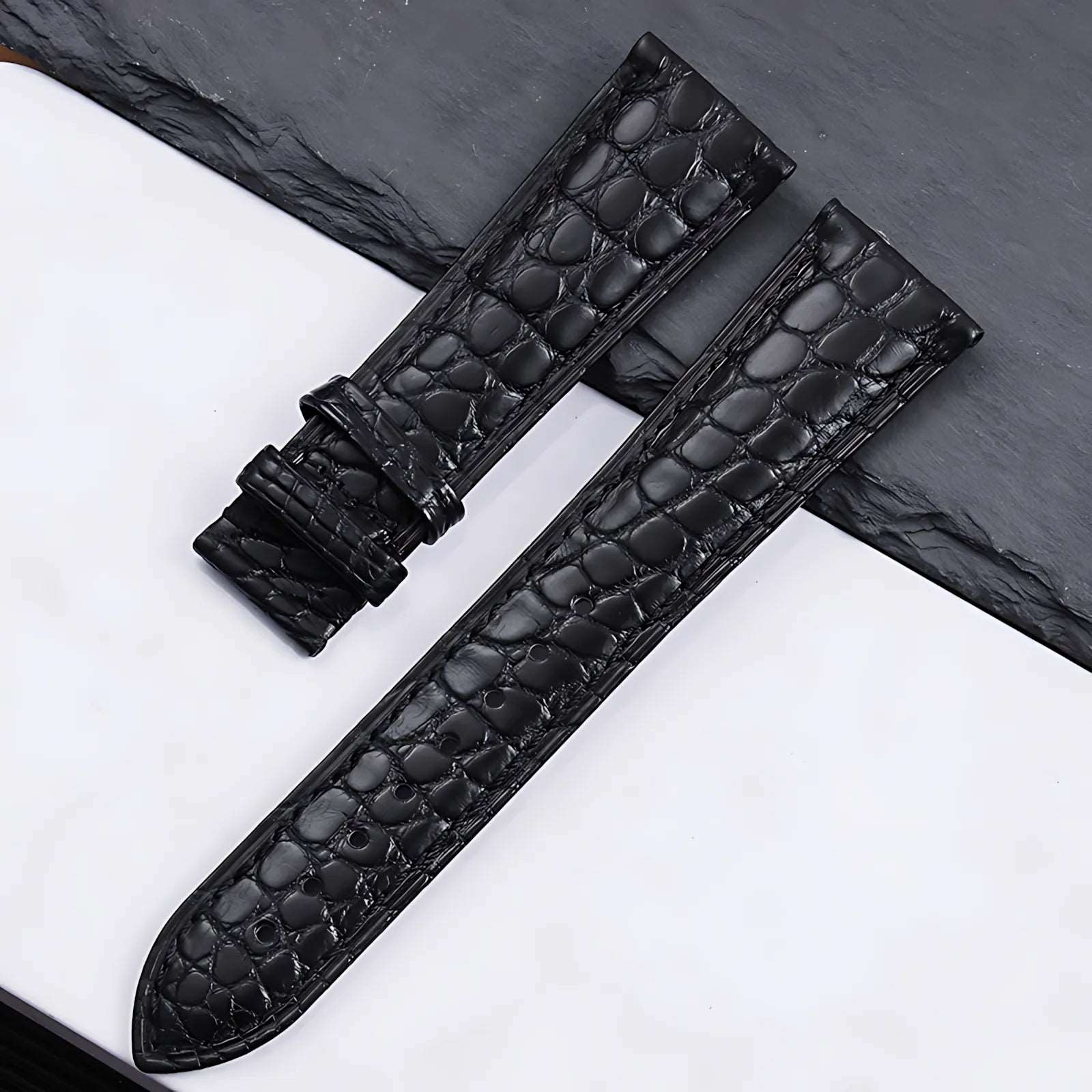 Crocodile Leather Quick Release Universal Replacement Watch Band Watch Accessories - VivaStraps